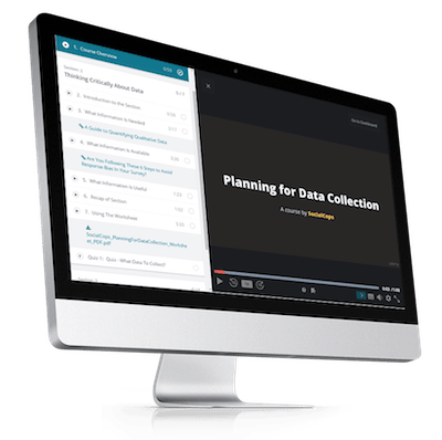 Planning for Data Collection Online Course Planning for Data Collection Online Course
