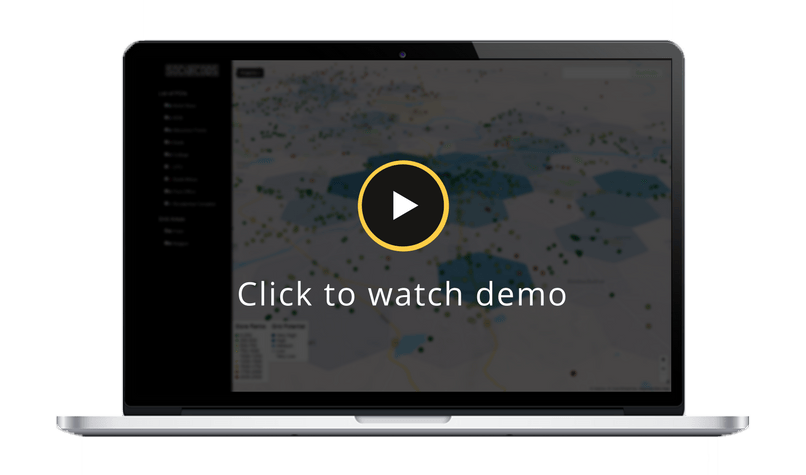 Watch a video demo of hyperlocal geotargeting
